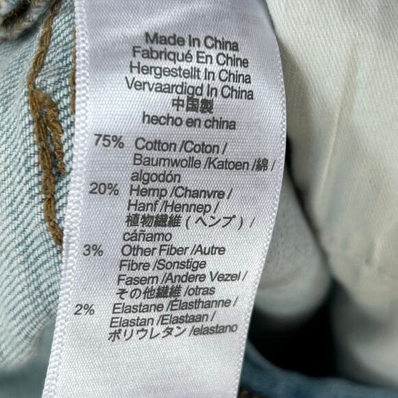 Madewell Perfect Vintage Straight Jean 27 Light Wash Denim - Picture 7 of 8